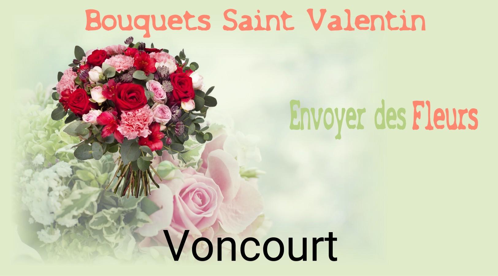 Roses de Saint-Valentin livrées à Voncourt
